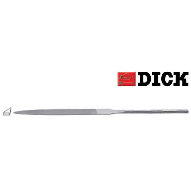 Pilník 160 mm sek 2 plochý dielenský bez rukoväte DICK