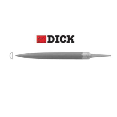 Pilník 150 mm sek 1 polkruhový dielenský s hrotom bez rukoväte DICK