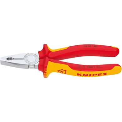 Kliešte kombinované 160 mm Cr VDE 1000V DIN ISO 5746 Knipex