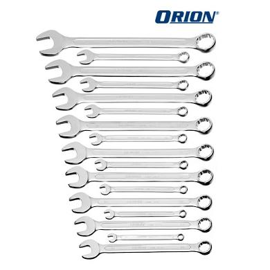 Kľúč 6-24 mm DIN 3113 A sada 17 ks očko-vidlicová  ORION