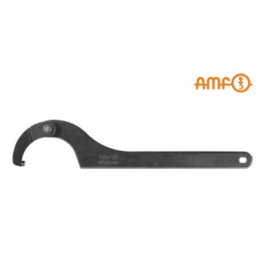 Kľúč 60-90 hákový s kĺbom a čapom 6 mm pre matice DIN 1816 AMF