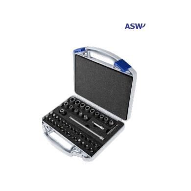 Sada násrčných kľúčov 1/4" 46ks DIN 3129 GOLA ASW