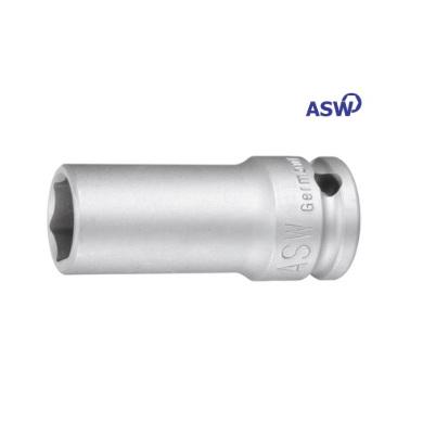 Hlavica 1/2" 13mm vonkajší 6-hran L78 mm DIN 3121 ASW