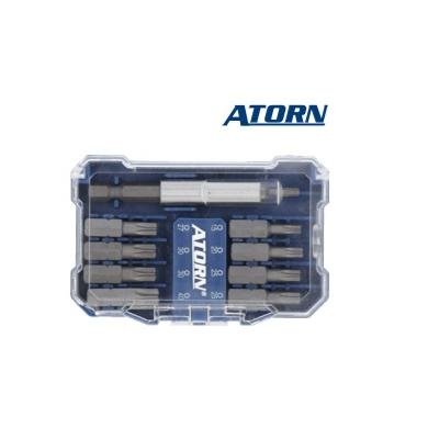 Bit 1/4" TX Drážka 6-hran sada 10 ks  ATORN