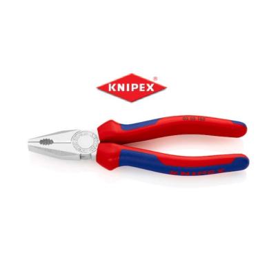 Kliešte kombinované 180 mm chrómovaná hlava Knipex