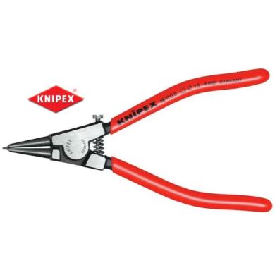 Kliešte 140 rovné pre poistné krúžky 1,5-4 mm vnútorné  KNIPEX 46 11 G0