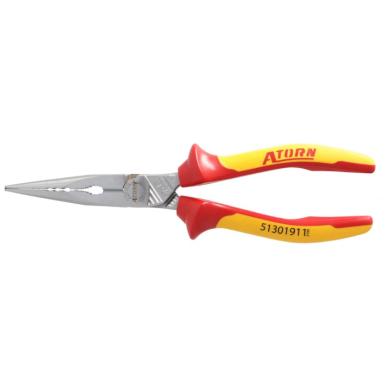 Kliešte  200 mm úzka čeľusť priame  ATORN VDE