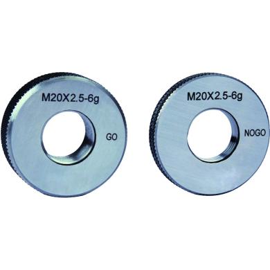 Závitový medzný kalibračný krúžok M20x0,75 6g GO ACCUD