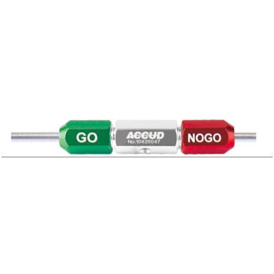 Valčekový medzný kaliber D4 H7 obojstranný GO/NOGO DIN 7150-2 ACCUD