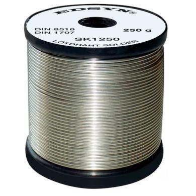 Drôt spájkovací  1mm 0,25kg Sn60 Pb38 Cu2 EDSYN