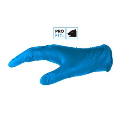 Rukavice veľkosť S nitrilové jednorazové rukavice modré 100ks PRO FIT