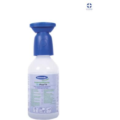 Fľaša 250 ml plastová modrá na výplach s pH-neutrálnym roztokom GRAMM MEDICAL