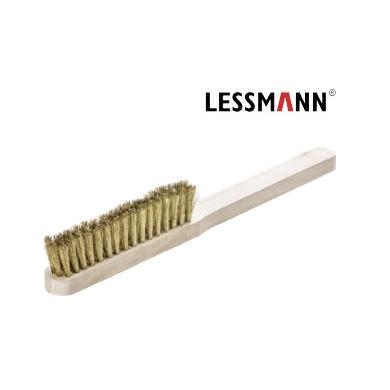 Kartáč 225 mm mosadzný drôtený LESSMANN