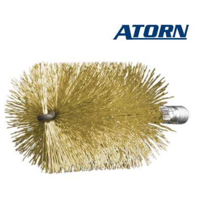 Kartáč D25 L150 1/2" valcový lisovaný mosadzný drôt  ATORN
