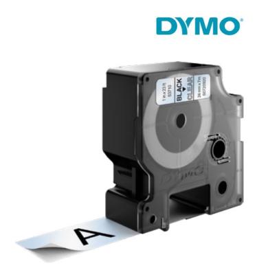 Páska 24 mm x 7 m D1 priehľadná štítkovacia polyester (PES) DYMO
