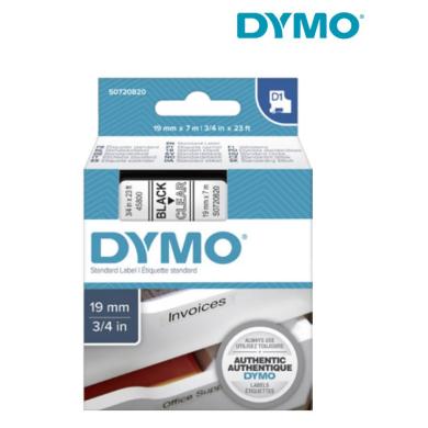 Páska 19 mm x 7 m D1 priesvitná štítkovacia polyester (PES) DYMO