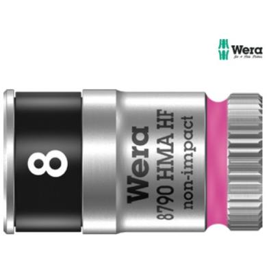 Hlavica 1/4" 8 mm 6-hran nástrčná WERA