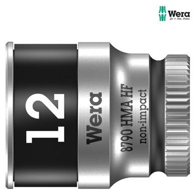 Hlavica 1/4" 12 mm 6-hran nástrčná WERA