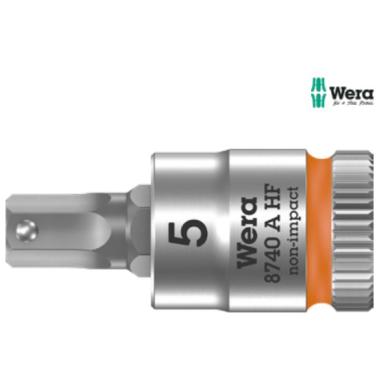 Hlavica 1/4" 5 mm 6-hran GOLA WERA