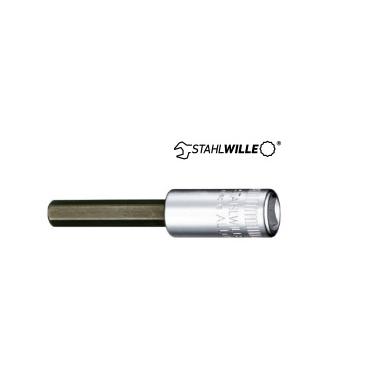 Adaptér bit 1/4" 5mm nastrčný 6-hran L55 Stahlwille