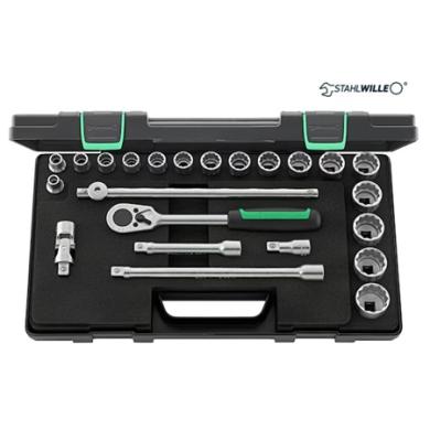 Sada nástrčných kľúčov 1/2"  šesťhran 23 dielna STAHLWILLE