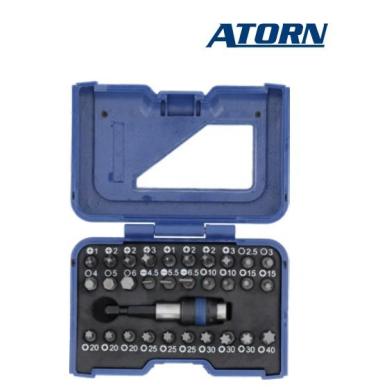 Bit 1/4" PZ PH TX drážka 6-hran sada 31 ks ATORN