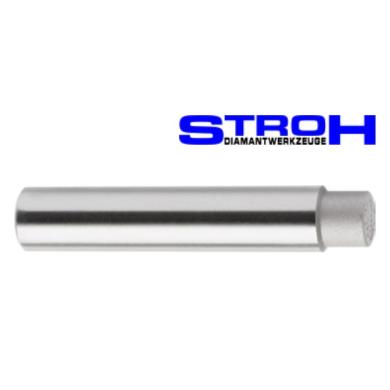 Diamantový orovnávač 2,50 ct D8 valcová stopka d12 mm STROH