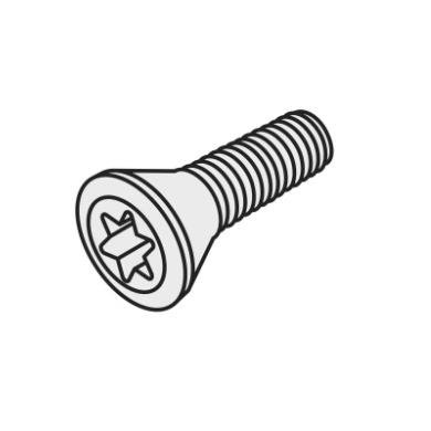 Skrutka US 2505-T08P PRAMET M2,5 TX8 L5,5 PRAMET