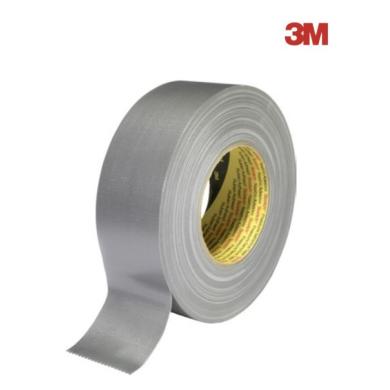 Páska lepiaca textilná 50x0,26mm 50m strieborná Prémium 3M 389
