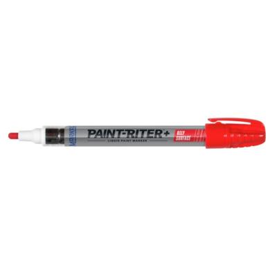 Popisovač lakový biely PAINT-RITER™+ OILY SURFACE HP MARKAL