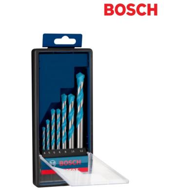 Vrták D4-12 sada 7ks s valcovou stopkou Expert CYL-9 MultiConstruction BOSCH