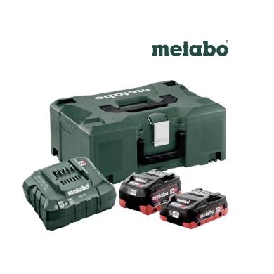 AKU sada základná 18 V LiHD 1 x 4 Ah + 1 x 5,5 Ah METABO