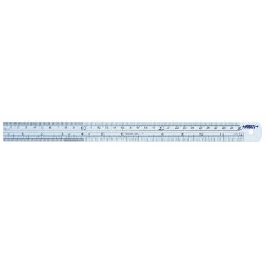 Pravítko 200x40x2 mm oceľ Insize