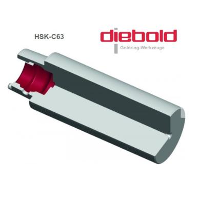 Upínač HSK 63 C D63,5 A150 polotovar/blank DIN 69893