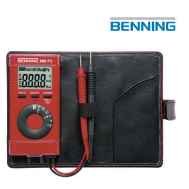 Skúšačka napätia 100 µV/DC-600 V/DC- 100 µV/AC-600 V/AC digitálna Benning MMP3