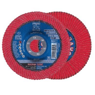 Lamelový kotúč 125 x 22,23 šikmý Z60 zirkónkorund PFERD