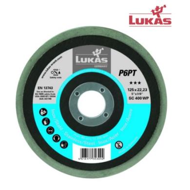 Kotúč leštiaci D125 zr 150 P6PT plochý Lukas