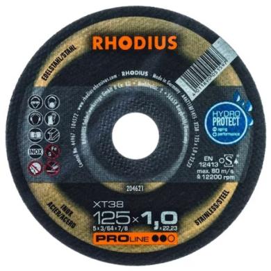 Rezný kotúč 115 x 1,5 x 22,22 mm RHODIUS