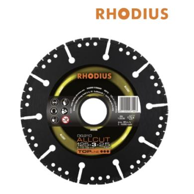 Rezný kotúč diamantový 125x12x2,2x22,2 mm Rhodius