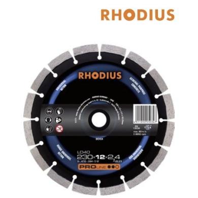 Rezný kotúč diamantový 230x12x2,4x22,23 mm Rhodius