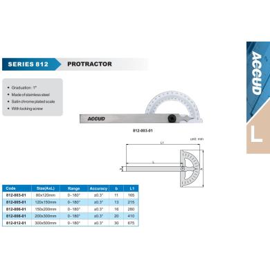 Uhlomer 120x80 mm analógovi ACCUD