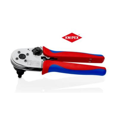 Kliešte 230 mm 0,35 - 3 mm krimpovacie 4-tŕňove KNIPEX 97 52 67 DT