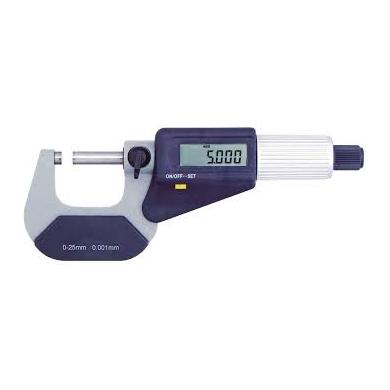 Mikrometer strmeňový 0-25 / 0,001 IP54 DIN 863 digitálny