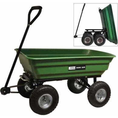 Vozík záhradný 75L 1225x582x920mm nosnosť 250 Kg