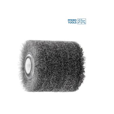 Kartáč D100 x 100 x 19,1 mm nerezový drôt 0,20 satinovací PFERD