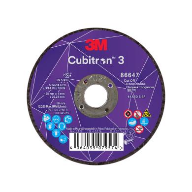Rezný kotúč 125x1x22 mm Cubitron III 3M