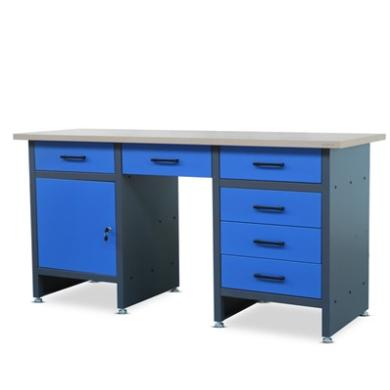 Stôl dielenský pracovný 1700x850x600 mm so zásuvkami FRANK