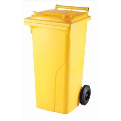 Nádoba plastová 120 l žltá
