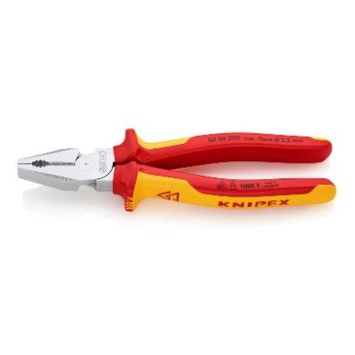 Kliešte kombinované s chrom. hlavicou 200 mm Knipex