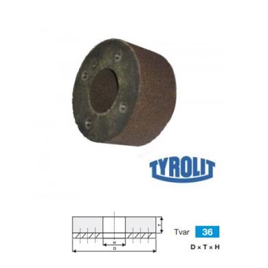 Brúsny kotúč T36 150x73x56,5 96A 16 Q 4 B 50 so 4 maticami M8 Tyrolit 42474 1530